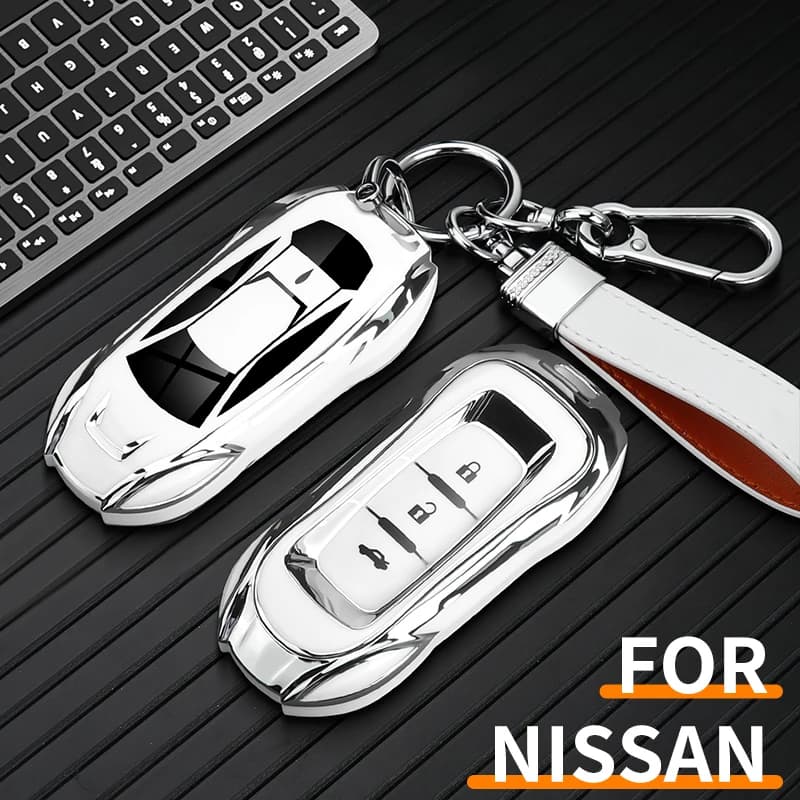 Applicable to Nissan Funda llave Qashqai J11 X-Trail T32 Rogue Murano Z52 Pathfinder Quest Car Key Protective Case Accessories