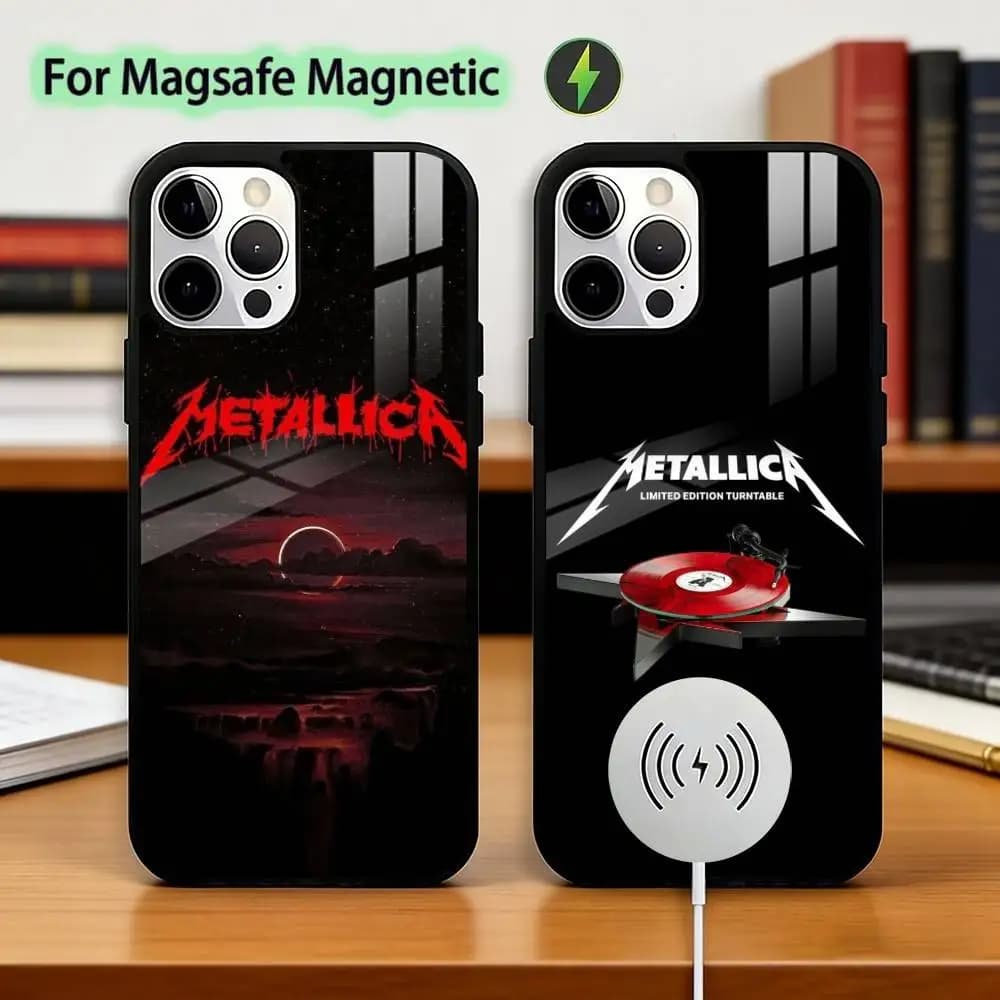 Band72 S-Seasons M-Metallica  Phone Case For iPhone17,16,15,14,13,12,11 Plus,Pro Magnetic with Magsafe Wireless Charging
