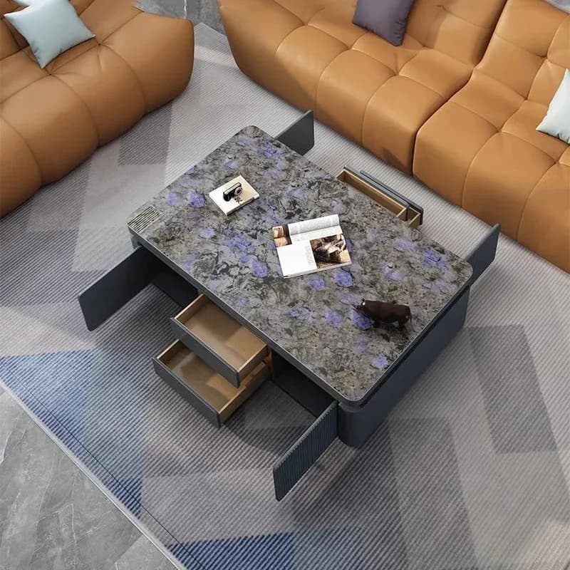Simple Coffee Table Modern Chic Luxury Nordic Elegant Stylish Living Space Mesa Mid Century Marble Centro Living Room Furniture