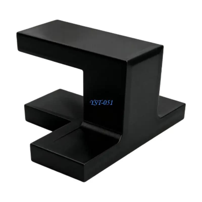 E15A U-Shaped Cabinet Door Positioning Guide with Flat Base and Raised Bridge for Cabinet Installation and Board Assembly