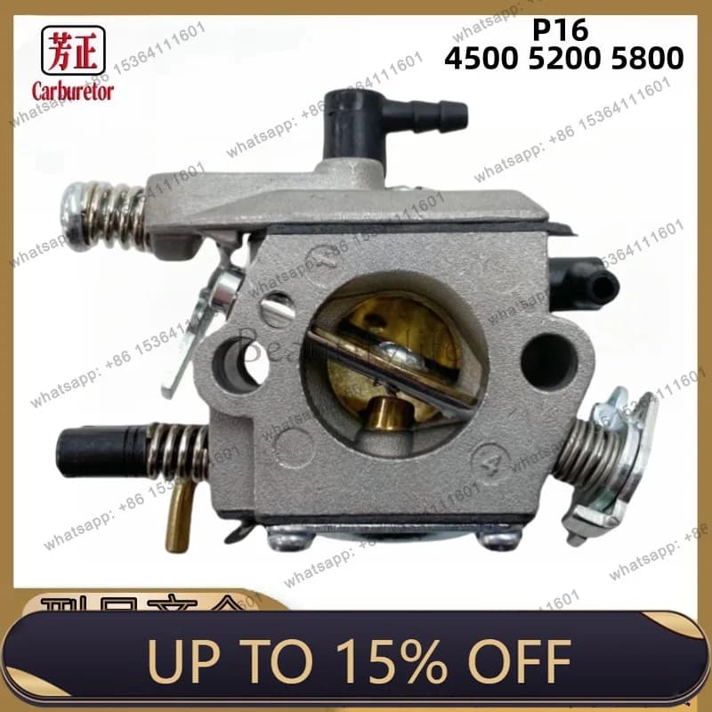 LSP16 lawn mower carburetor for 4500 5200 5800 chainsaw 45cc 52cc 58cc carburetor