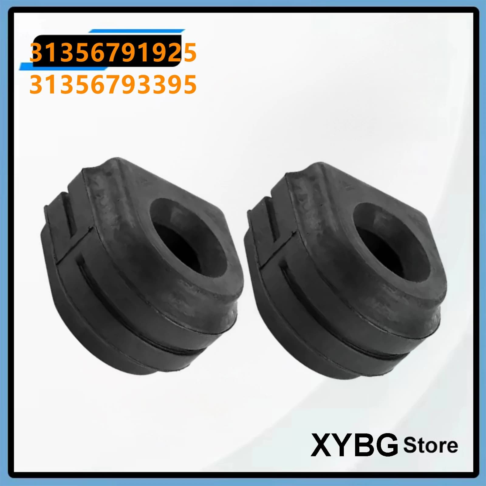 31356791925 31356793395 2Pcs Rubber Front Stabilizer Sway Bar Bushing For BMW GT F07 F10 F11