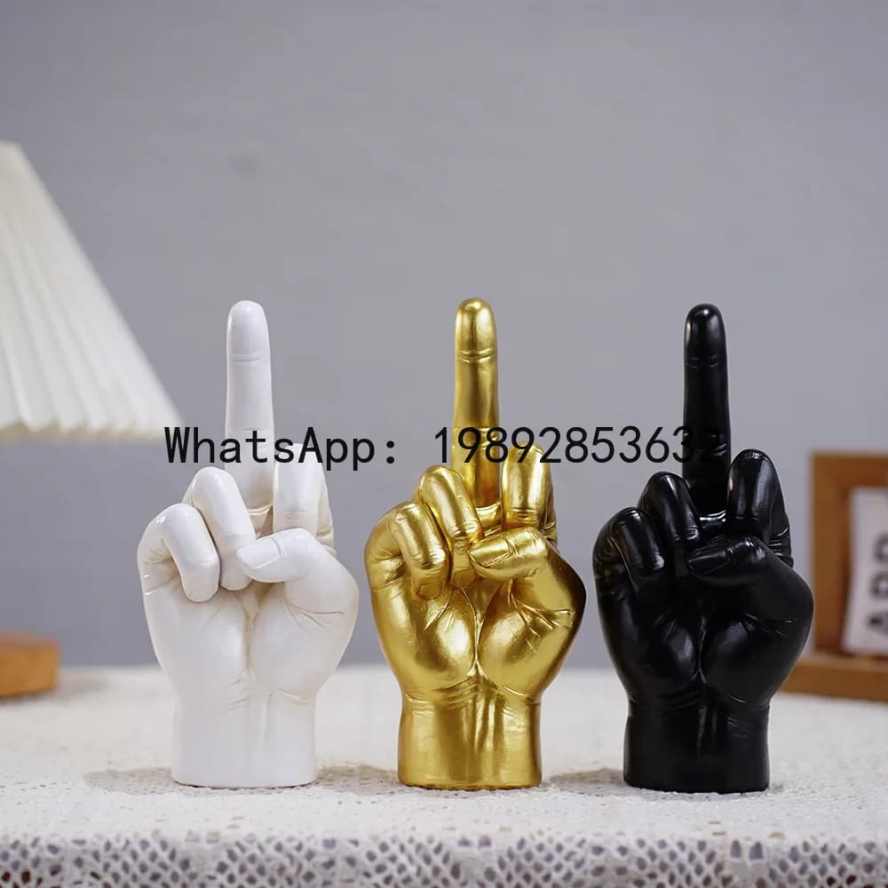 DSA Home Decoration Desktop Living Room Entrance Tide Play Resin Crafts
