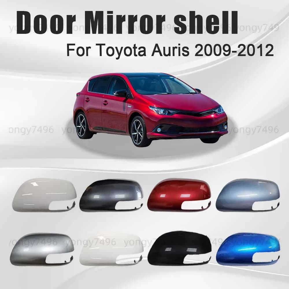 Protective Cover Light Blue Red Black Dark Blue Door Mirror Shell For Toyota Auris 2009 2010 2011 2012 Car Rearview Accessories