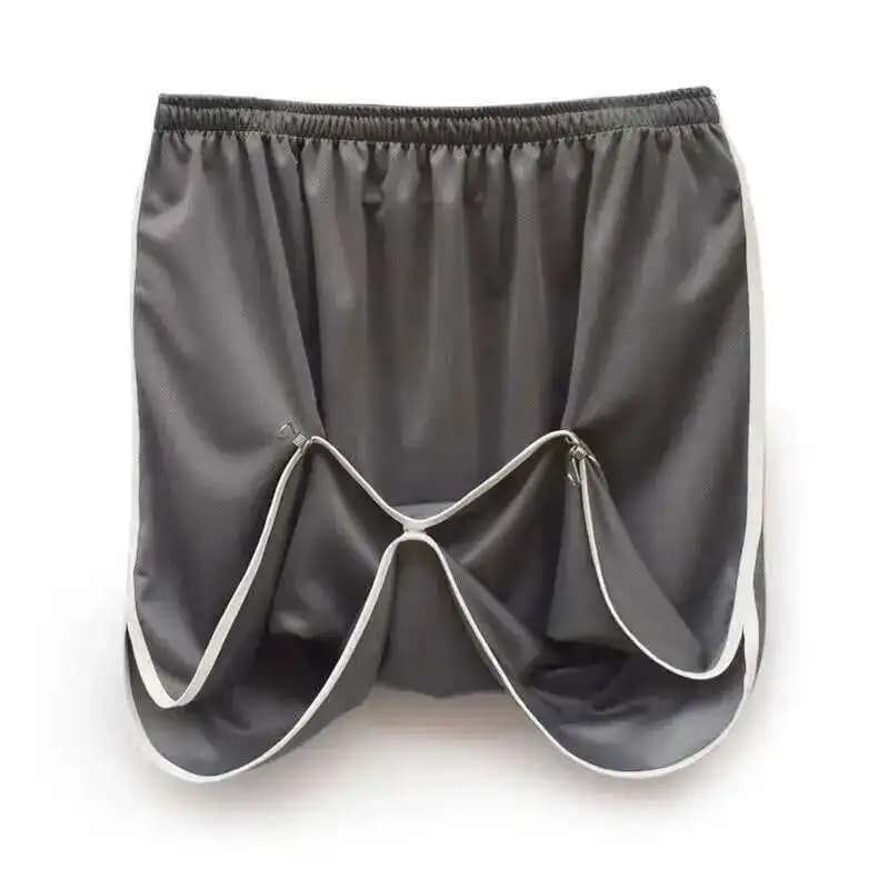 Sexy Men Summer Skirt Shorts Underwears Plus Size Casual Sleeping Shorts Apro Pants Bath Skirt Home Outdoor Care Massage Shorts