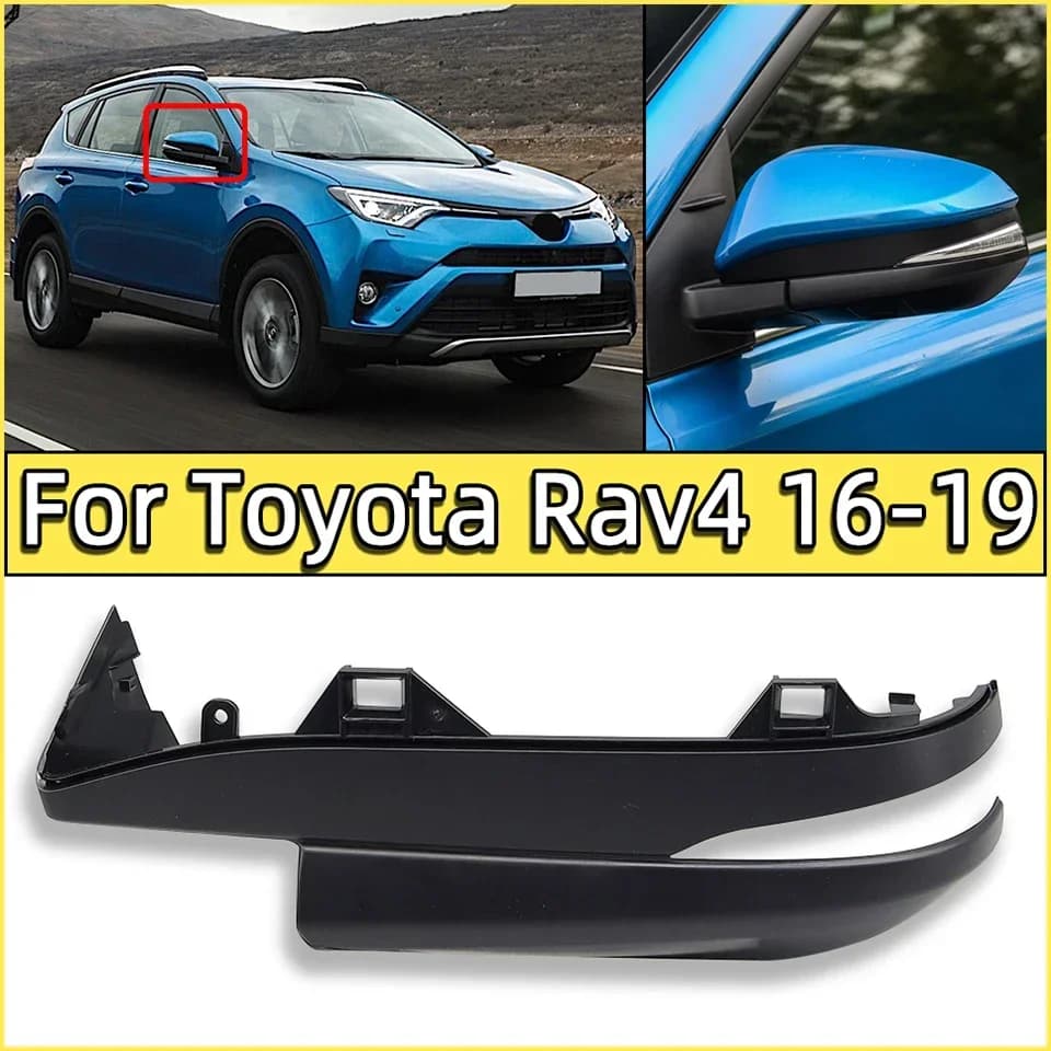 High Quality Auto Parts For Toyota Rav4 2016 2017 2018 2019 Car External Rearview Mirror Lower Cover Cap Lower Shell Housing