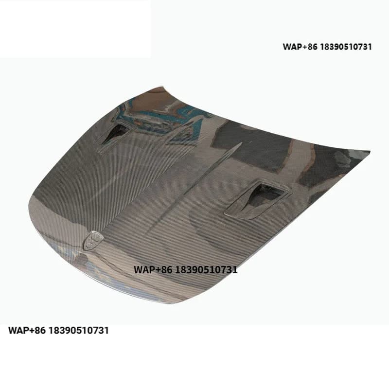 991 GT2 RS Style Dry Carbon Fiber Fibre Body Kit Front Engine Hood Bonnet Vented for 911 991 2012-2018