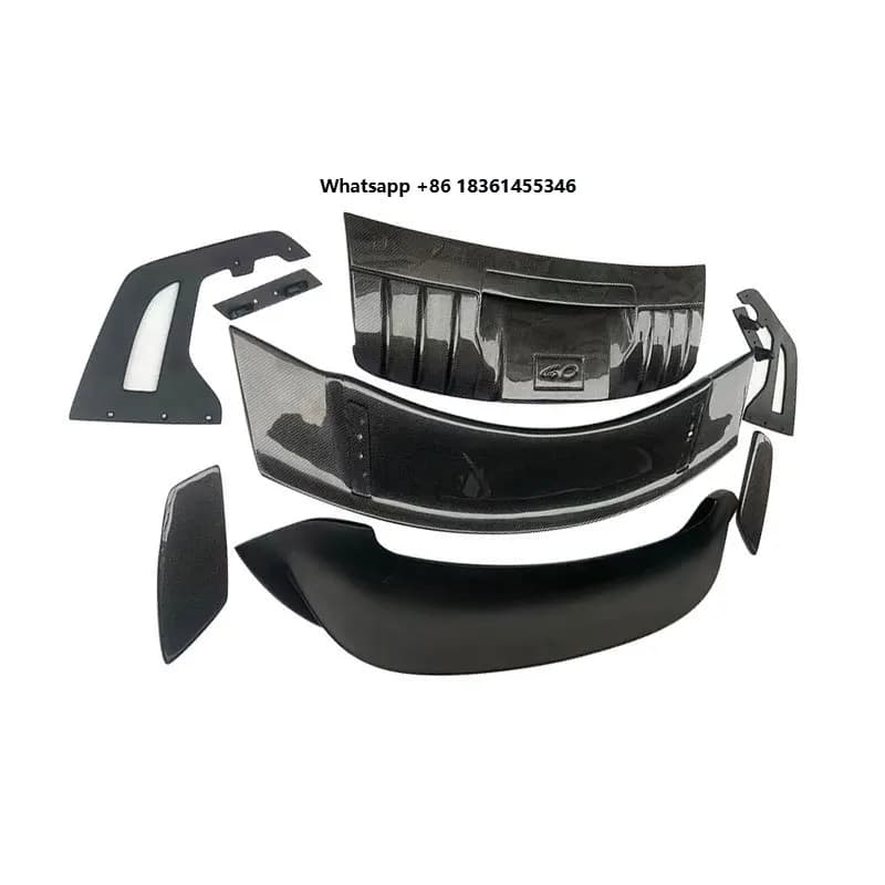 For 911 992 2020 2021 2022 2023 GT3 Carbon Fiber Trunk Spoiler, Rear Wing, Diffuser, Rear Wing, Car Accessories