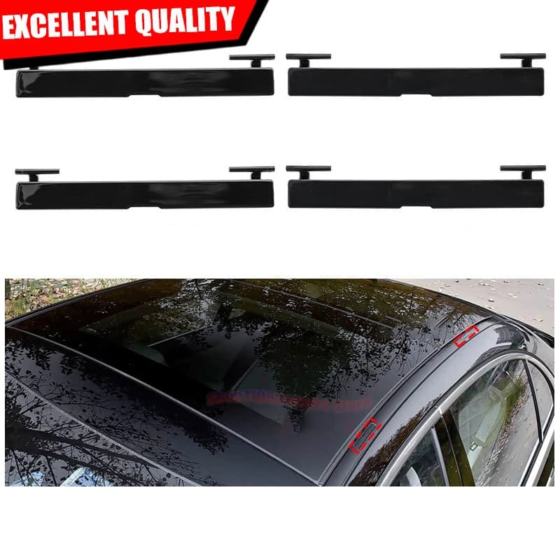 For Mercedes Benz S-Class W223 Water Strip Decorative Cover Roof Luggage Rack Cover Water Channel Flip 2236903302 2021-2026