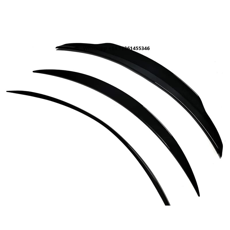 for  W205 W205 C63  PSM Style Rear Spoiler Rear Trunk Tail Wing Ducktail Spoiler