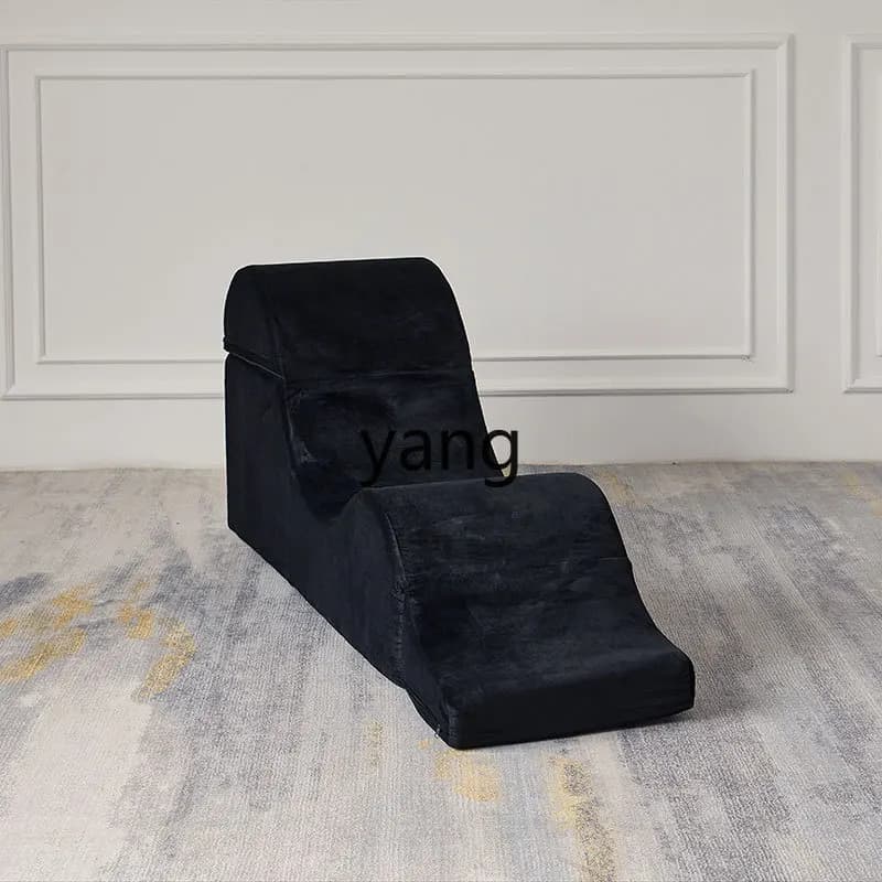 LTT multifunctional couple seat yoga chair wave sofa S-type hotel chaise longue