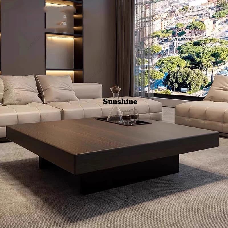 Wood Luxury Coffee Table Coffee Table Modern Bedroom Living Room  High Side Table Writing Couchtisch Home Furniture