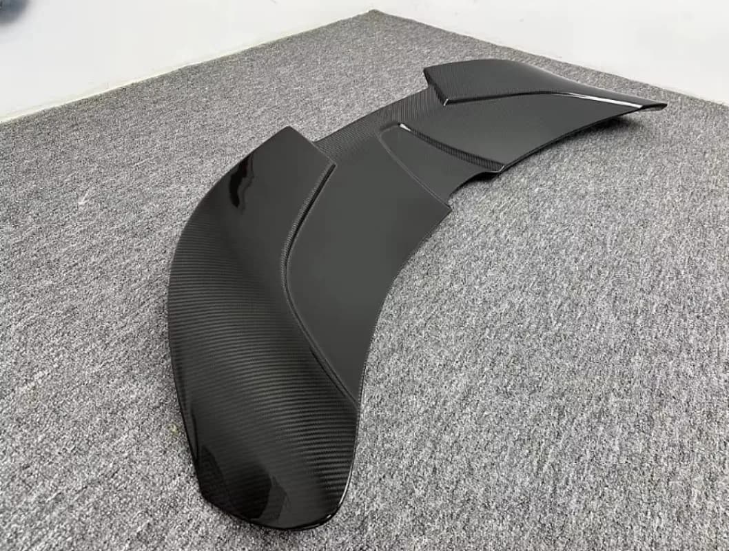 Carbon Fiber Rear Spoiler with Fixed Wing Body Kit and Tail Wing for Upgrading for 720S Body Parts