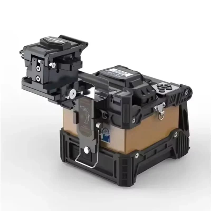 Wholale Splicer FTTH Six Motors Optic Cle Splicing hine Fiber Welding hin