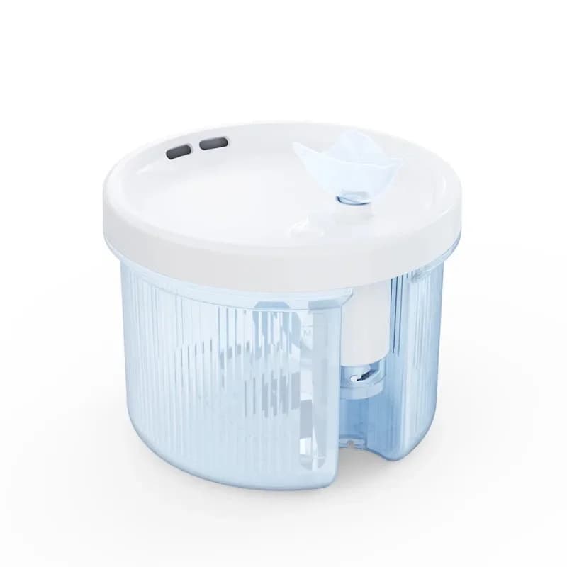 Smart pet water dispenser Automatic filtration Circulating filter element Flow large capacity dog cat water dispenser