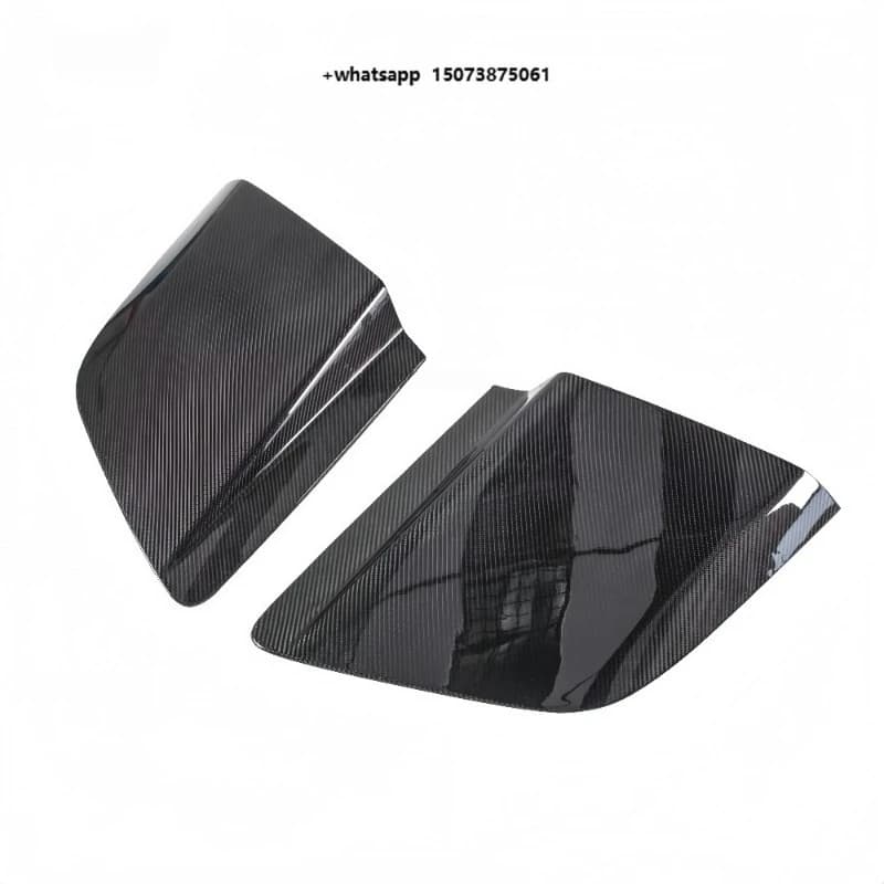 Car Modification Body Decoration GT Style Dry Carbon Fiber air Outlet Side air Outlet Suitable for  R8