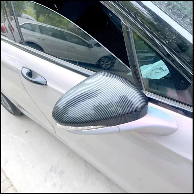 Car Styling For Ford Mondeo 2013-2018 Rearview Mirror Cover Cap Housing Replacement Trim Auto Accessories