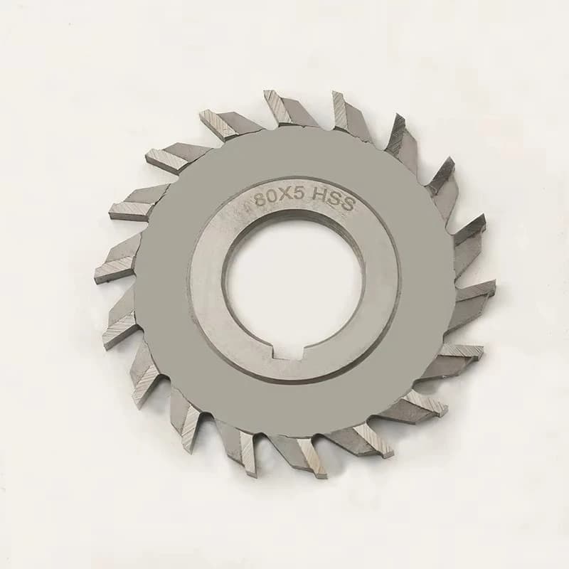 Customizable ODM/OEM HSS Milling Cutter - Three-Flute Side & Straight Tooth End Cutter