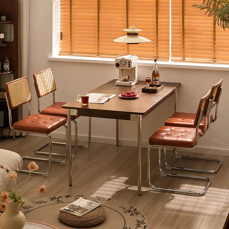 Folding Coffee Dining Table Chairs Wood Lounge Designer Dining Table Space Saving Hallway Mesas De Jantar Kitchen Furniture