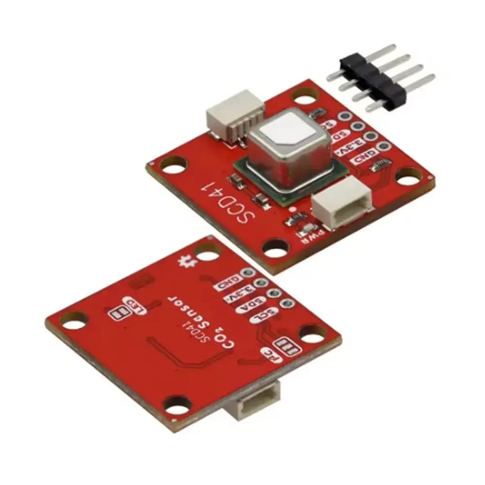 SCD40/SCD41 Multi-in-One Gas Sensor Module I2C Communication CO2 Temperature Humidity Integrated Detection Sensor