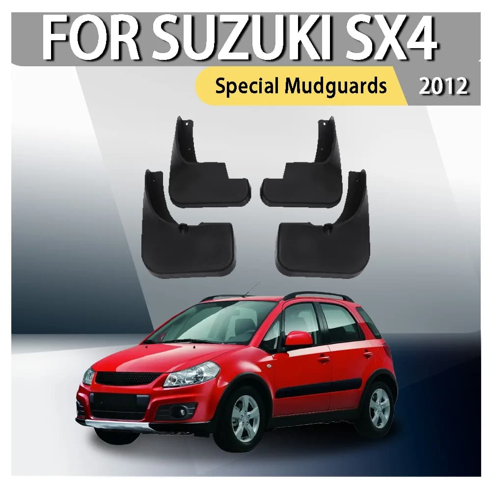 Special Mudguards For Suzuki SX4 2012 Black Car Decoration Upgrade Modification Accessories Styling ABS Plastic Tools