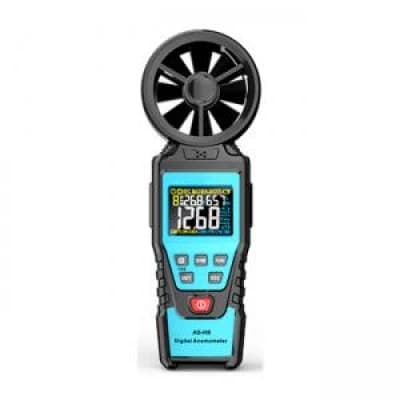 H8 ABS Material Guangdong Origin Air Velocity Wind Temperature & Volume Wind Speed Anemometer 008