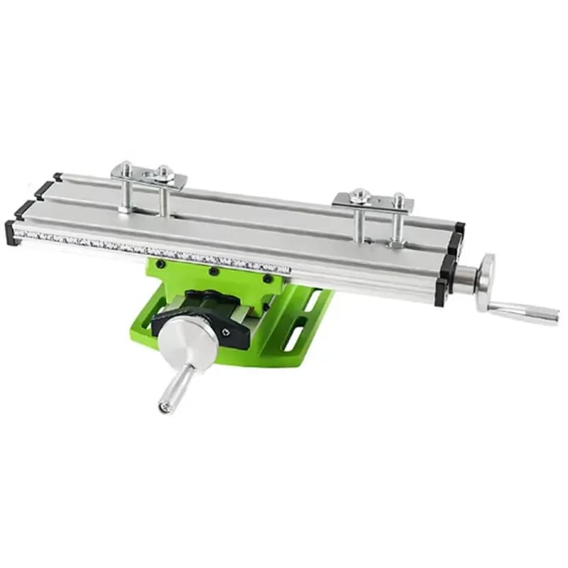Mini Precision Drill Press Vise Clamp Multifunctional Micro Bench Vice for Milling Machine Cross Slide Positioning Tool