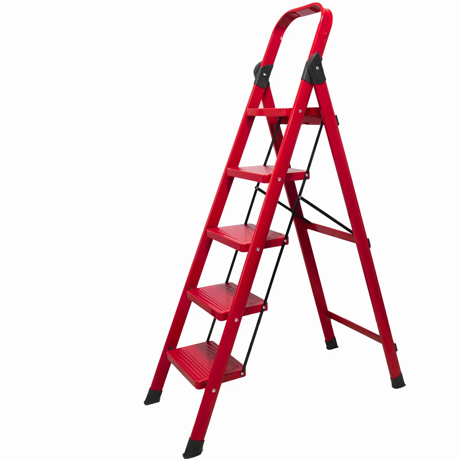 CX Household Folding Indoor Multifunctional Thickened Folding Ladder Small and Lightweight Engineering Herringbone Ladder