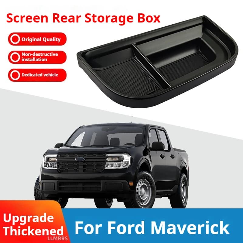 For Ford Maverick 2022-2024 car screen rear storage box central control decoration modificatio car accessories