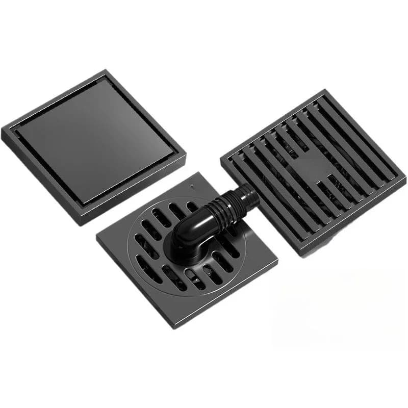 Floor drain toilet washing machine all copper thickened deodorant toilet shower dual-purpose invisible floor drain