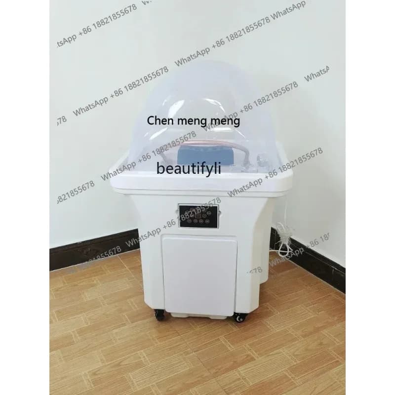 cn8617 LHY  Beauty Salon Shampoo Chair Water-Free Mobile Water Storage Shampoo Basin Water Circulation Fumigation with Waste Wat