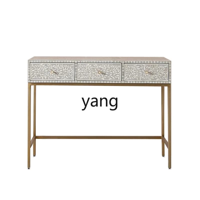 LTT simple luxury, flower vines, hand painted, dresser, dressing chair, makeup table