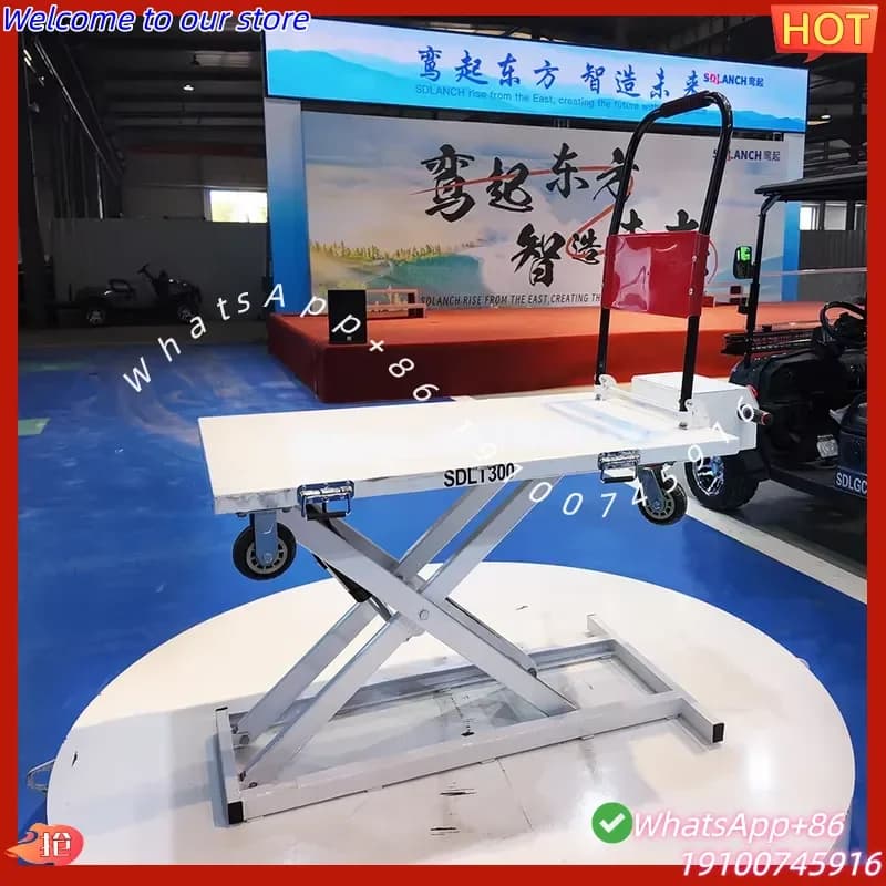2026Hot Durable Hydraulic Hand Trolley with Smooth Lifting and Easy Maneuverability