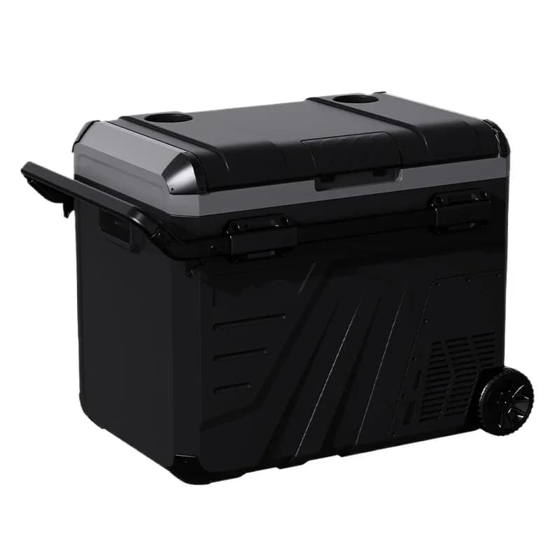 Compressor refrigeration Small mobile car refrigerator Customized solar power supply y