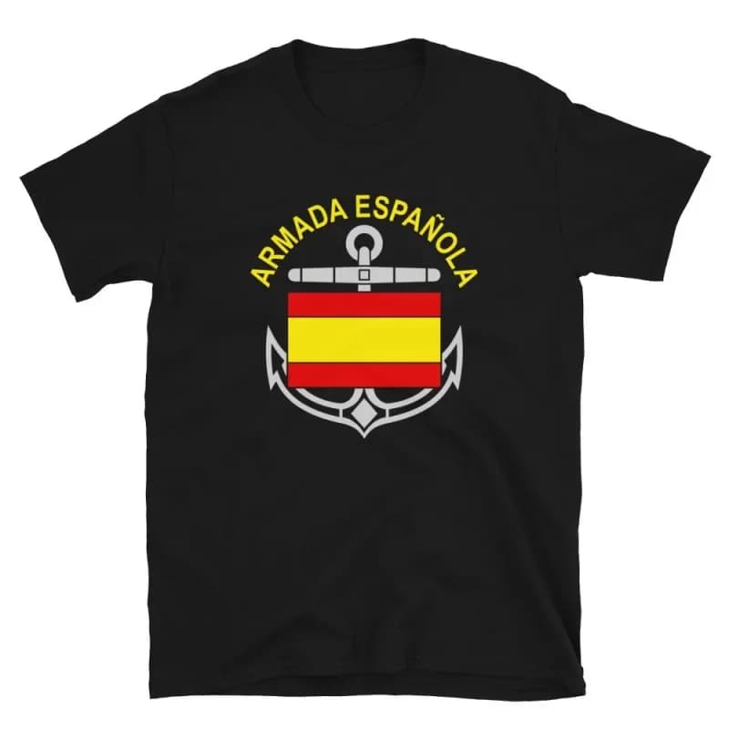 Spanish Armada navies Army Militar Men T-Shirt Short Sleeve Casual Cotton O-Neck Shirts Size S-3XL