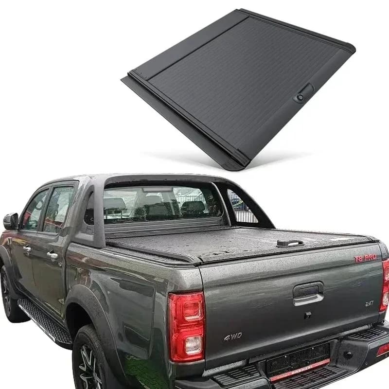 Factory hot sales Car Parts Roller Lid Up Pick Up Truck Aluminium Alloy Tonneau Cover For JAC T8 PRO Pickup 2020-2024