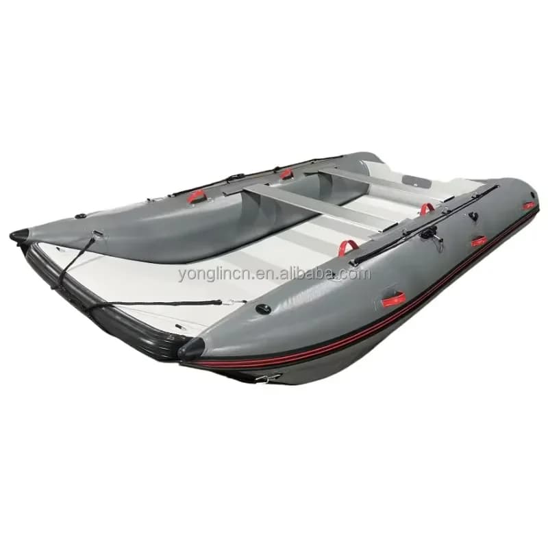 OEM Custom PVC Hypalon Lightweight and Portable Waterplay Inflatable RIB Sport Ocean Sea Boat