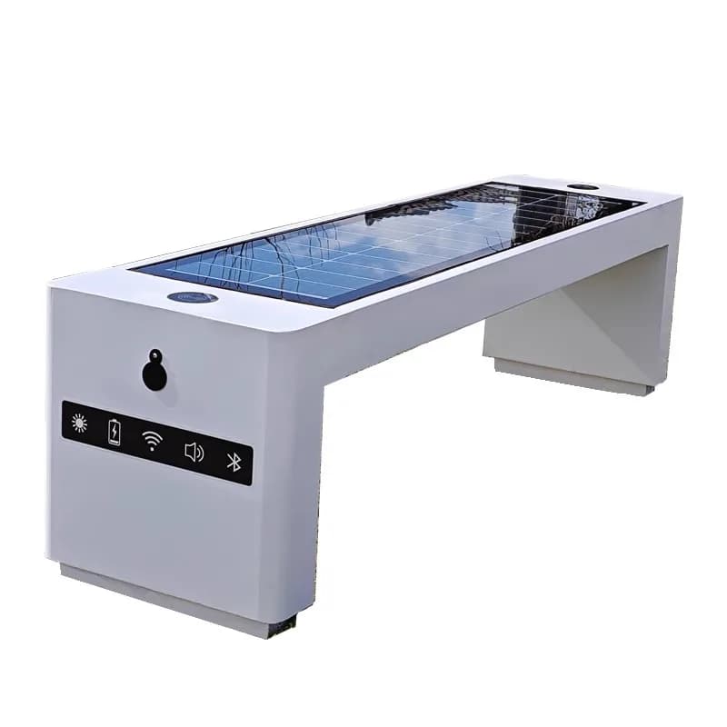 Solar Smart Seat Outdoor Solar Wireless Charging Seat