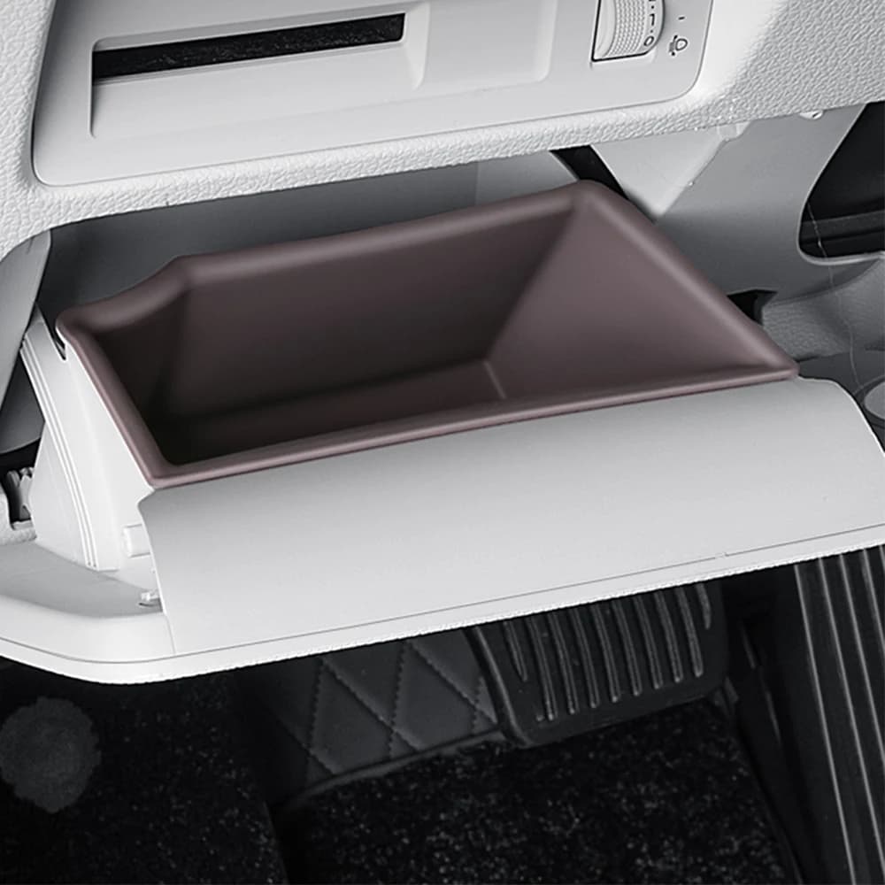 For 2020-2025 BYD Seal U Sealion 6 Song Plus Silicone Storage Box Under Steering Wheel Car Center Console Storage Box Supplies