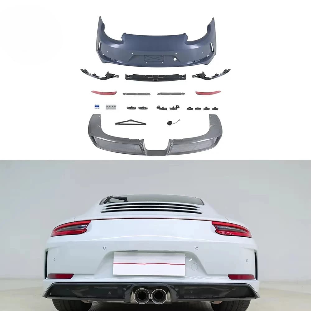 Rear Surround 2022 Chinese Rear Bumper for Car for porsche 991 911.1 911.2 2012-2019 Modified GT3 Rear Bumper