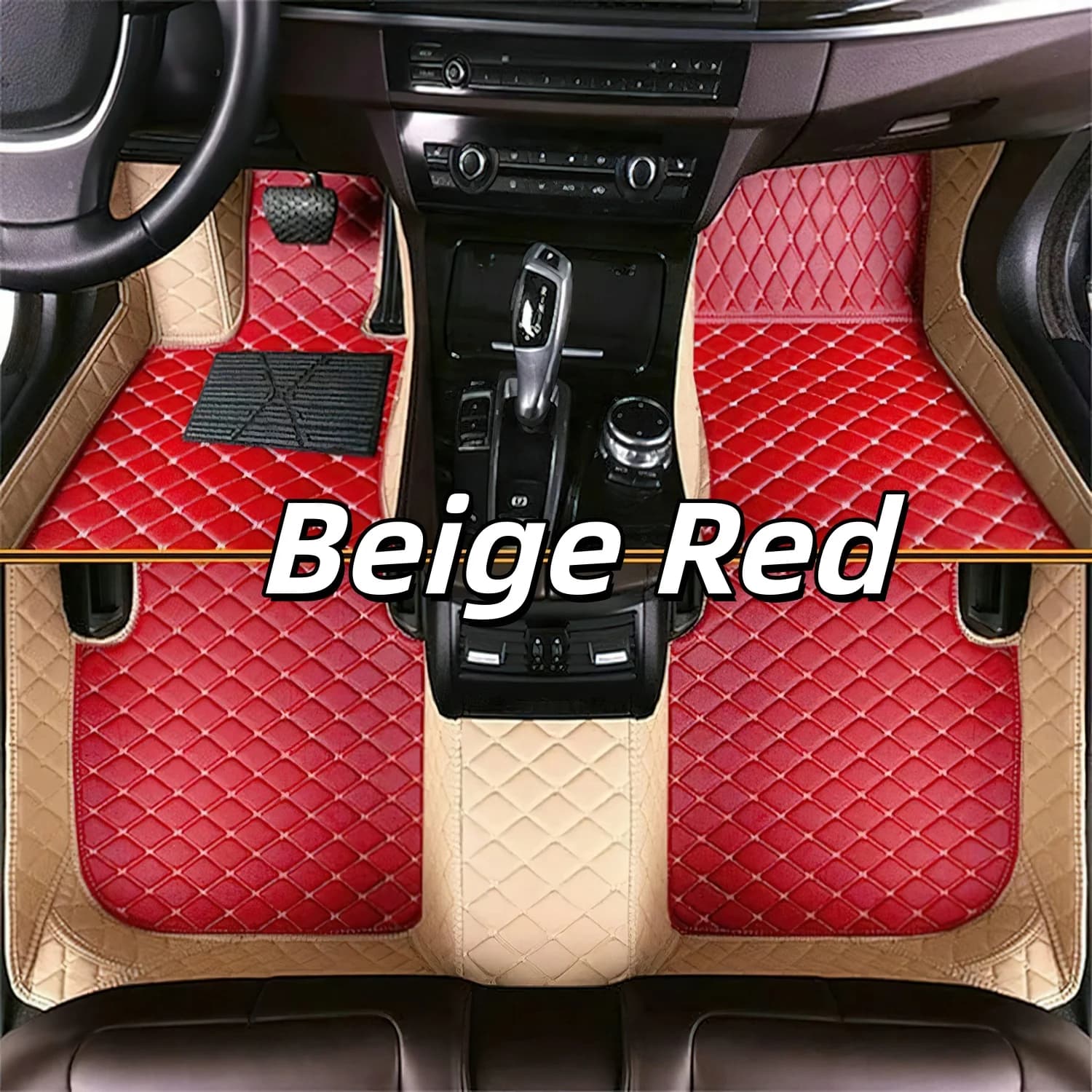 Car floor mats for SsangYong Tivoli XLV Air Grand LUVi 2015~2022 Auto leather carpet pads full set vehicle foot mat rugs