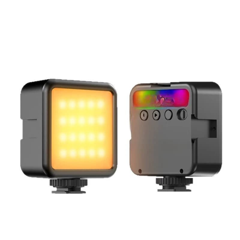 VL49RGB fill light full color flash portable LED pocket dual color temperature photography light