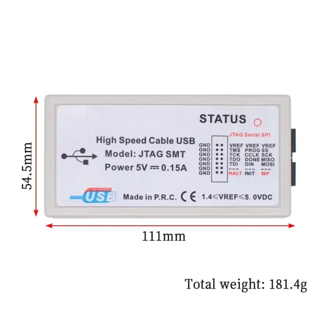 New version Xilinx Platform Cable USB Download Cable Jtag Programmer High speed downloar for FPGA CPLD SPI digilent SMT2
