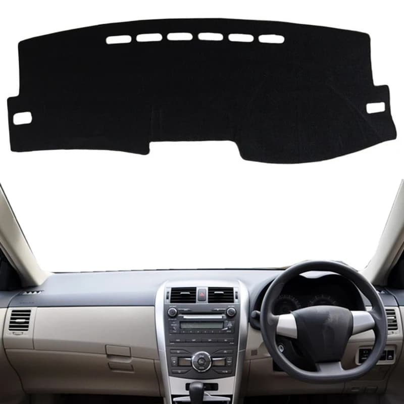 For Toyota Corolla Axio Fielder Altis 2007 2008 2009 2010 2011 Car Dashboard Cover Dash Mat Sunshade Carpet Interior Accessories