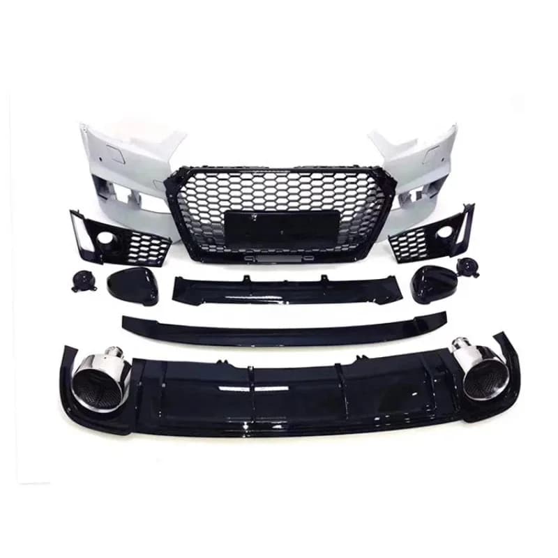 Flash Sale ! Upgr STAR Shine Style High Guality Car Parts Bumpers Grills For  A4  Body Kits