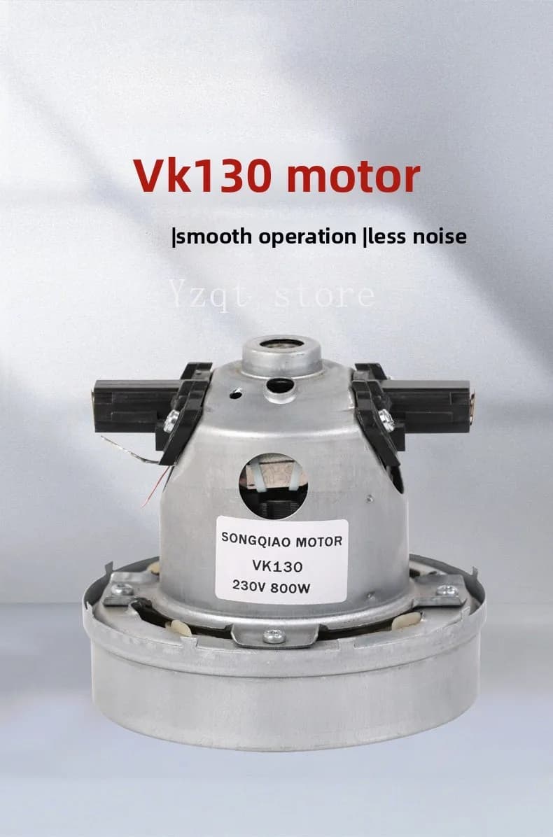 130 series motor Suzhou 800W electrical vacuum cleaner motor single-phase series excitation high power