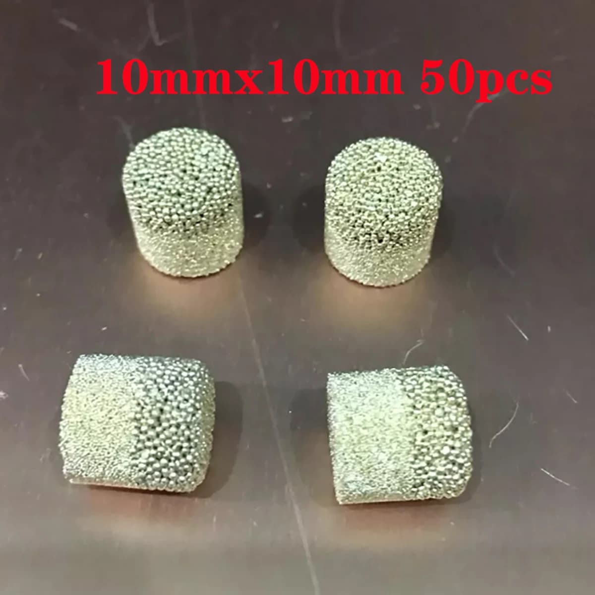 Double-Section Brass Vent Plug Height 2-10mm Porous Air Breather for Injection Molding Mold