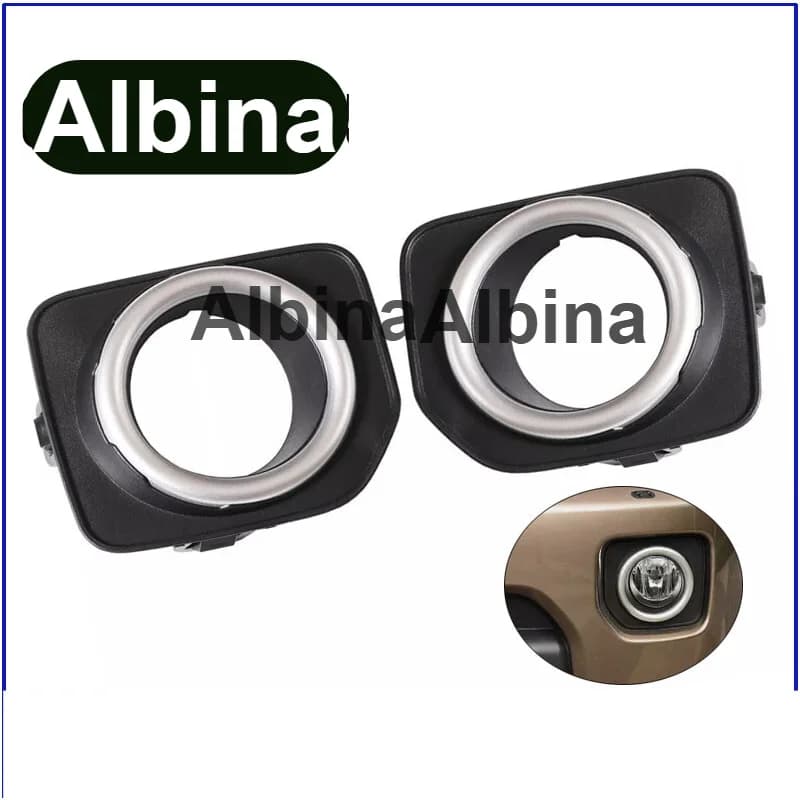 LR051335 LR051337 Front Fog Light Bezel Trim Ring Pair For Land Rover Discovery4 LR4 L319 2010‑2016 Left Right Fog Lamp Cover