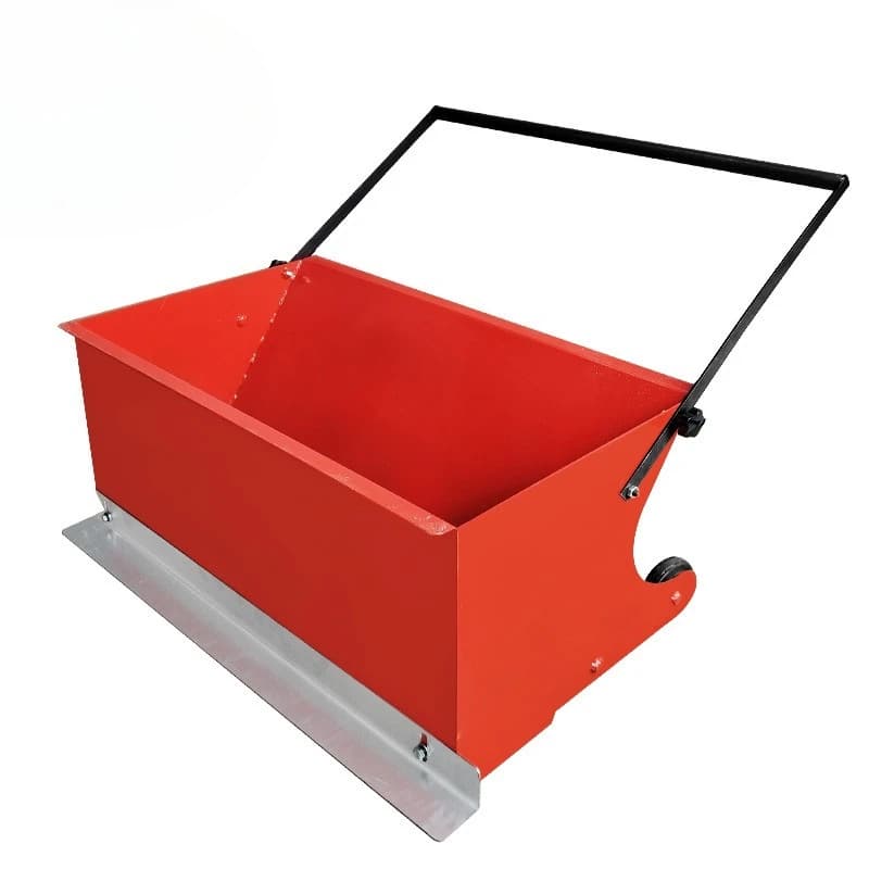 Hand-pulled paver, plastic track paver, rubber particle ground paver for sports venues
