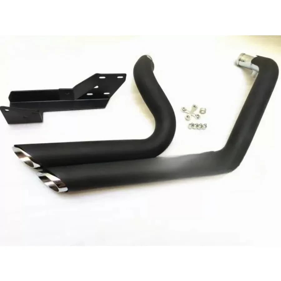 Suitable for Harley XL883 1200 X48 modified exhaust pipe VH exhaust 2 outlets